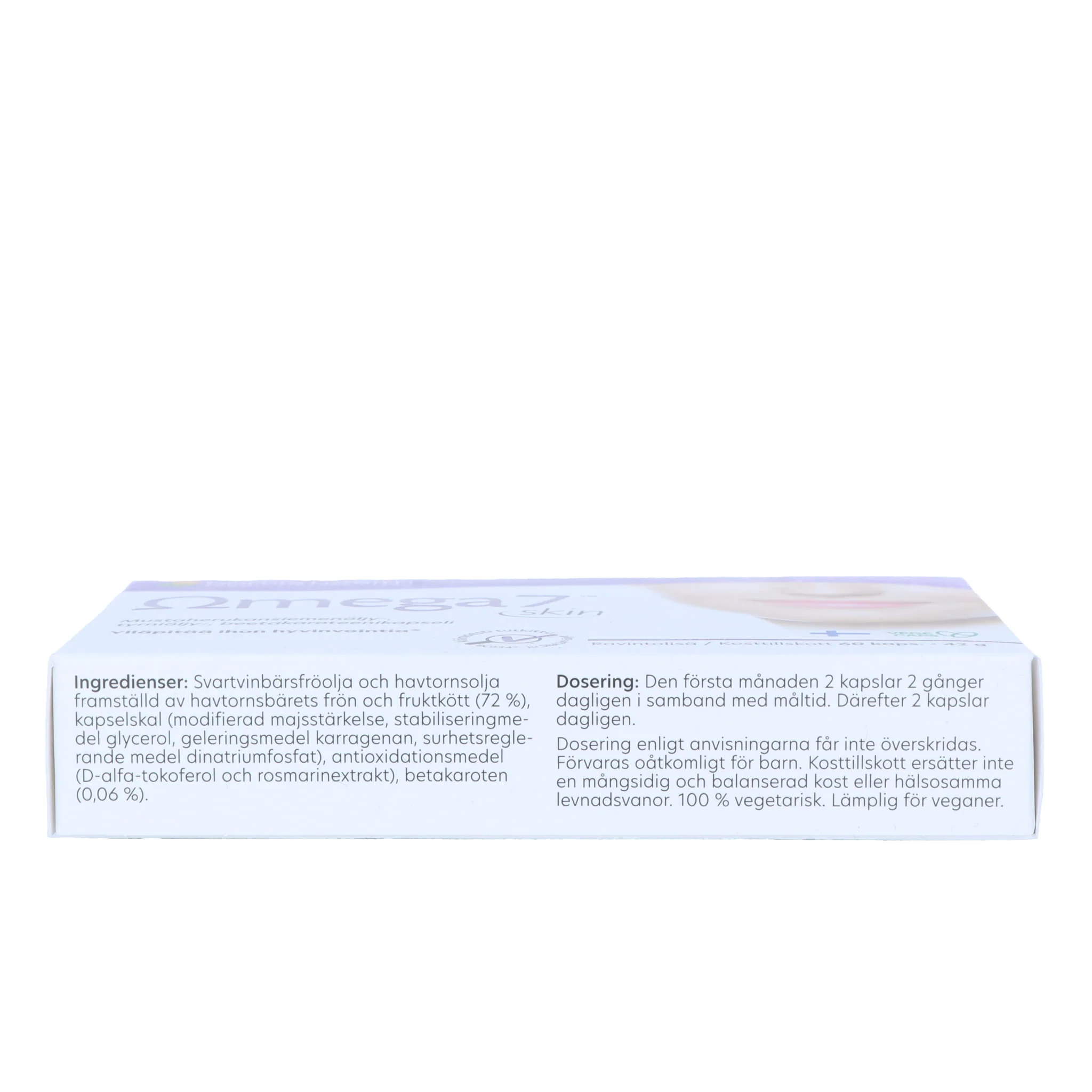 Omega 7 Skin -capsules, 60 caps - Image 4