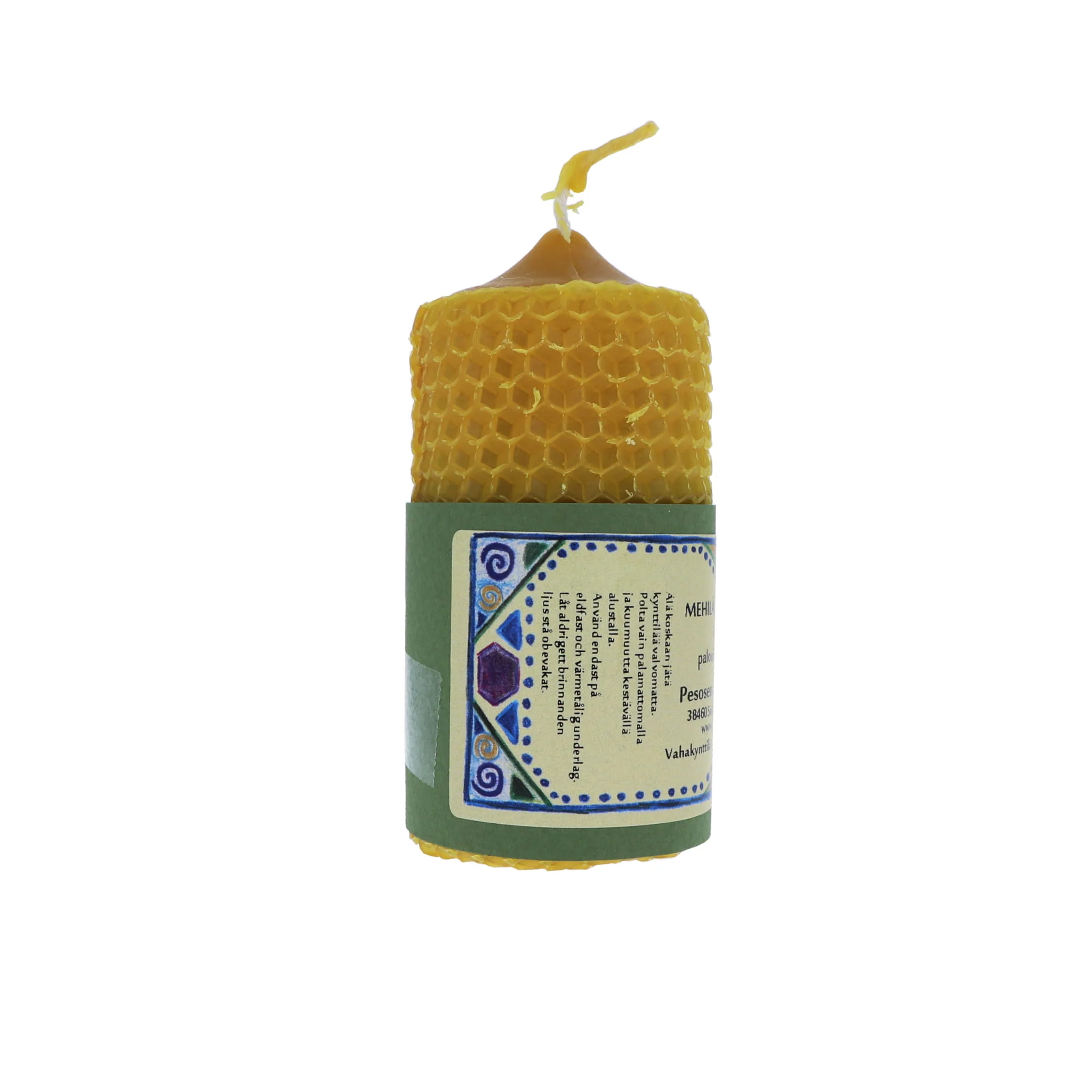 Beeswax Honeycomb Candle, Small - Image 3