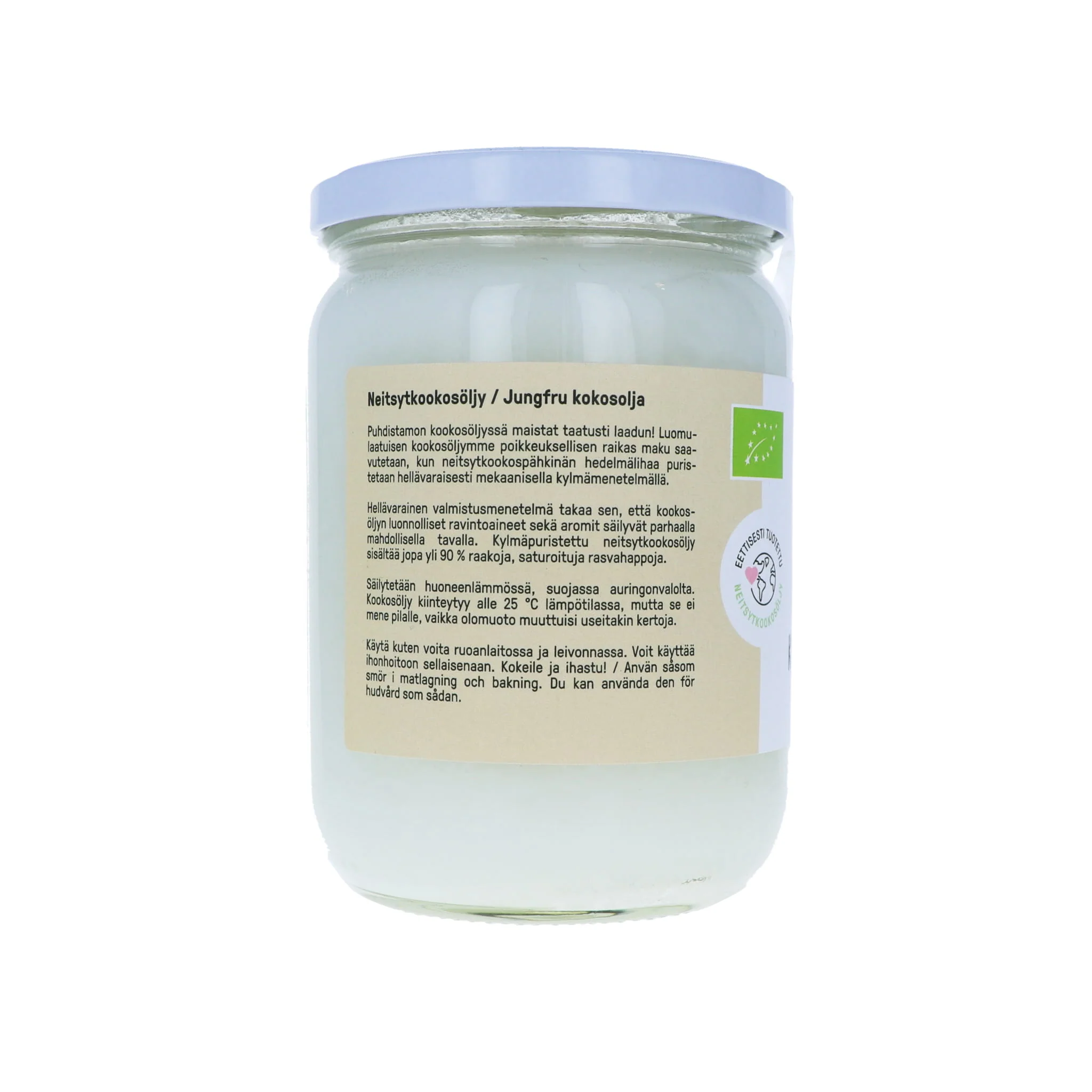 Virgin coconut oil, 500 ml - Image 3